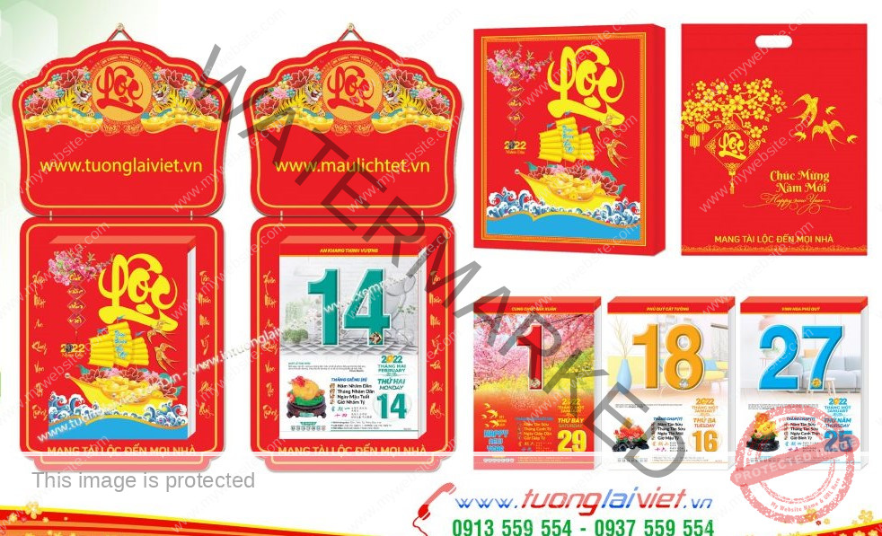In Lịch Tết Giá Rẻ