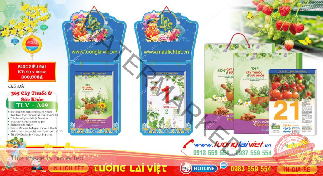 Mẫu Lịch Bloc Cây Thuốc Và Sức Khỏe