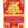 Lịch lò xo giữa dán nổi Khai Xuân Đại Cát