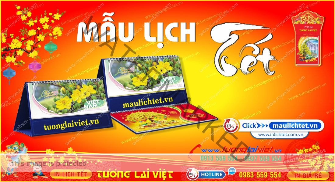 Mẫu Lịch Tết Năm Nay Bính Ngọ 2026