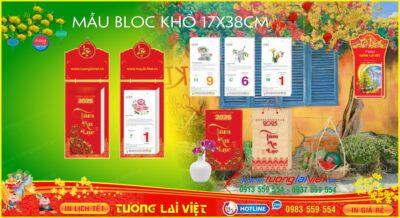 Những Mẫu Lịch Bloc Đẹp